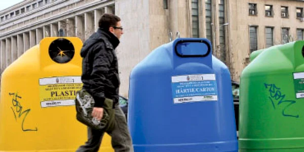 Bucureştiul, codaş în Europa la colectarea selectivă a deşeurilor