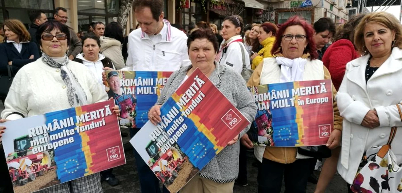 „Marele miting PSD“ de la Craiova. FOTO: Dorin Constanda