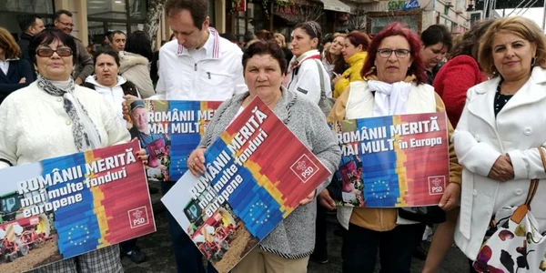 Miting PSD la Craiova FOTO Dorin Constanda 
