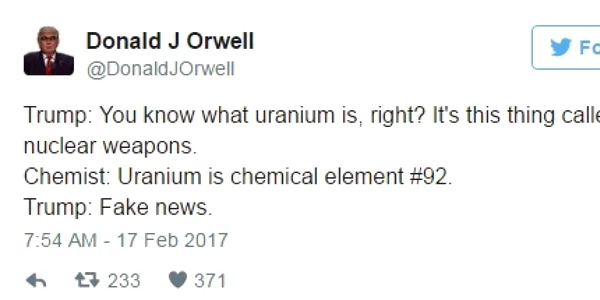Trump Twitter Uraniu