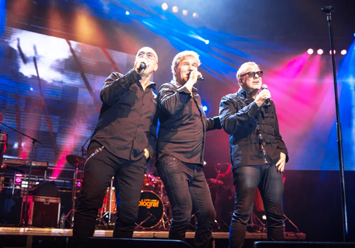 Mihai Pocorschi și Dan Bittman s-au bucurat că Gabriel Cotabișă le-a acceptat invitația de a cânta în spectacolul lor