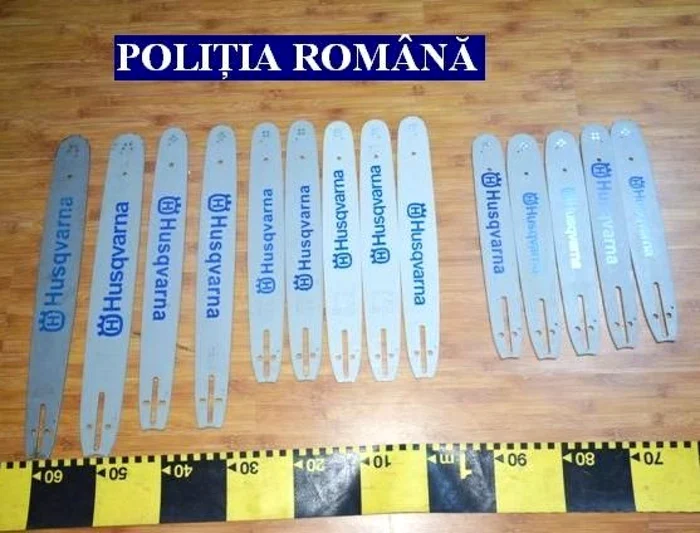 Marfa contrafăcută a fost confiscată FOTO IPJ Călăraşi