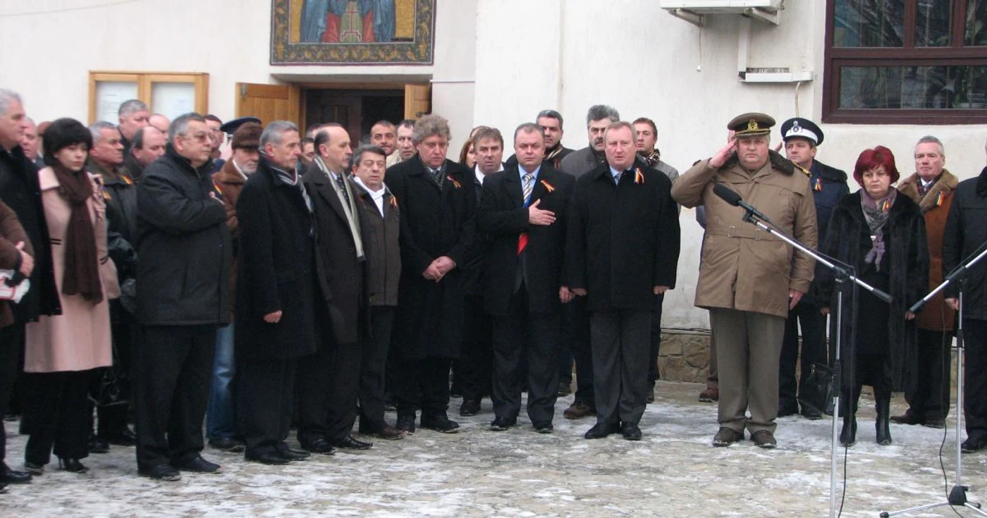 Doar o parte din oficialităţi au participat la ceremonie
