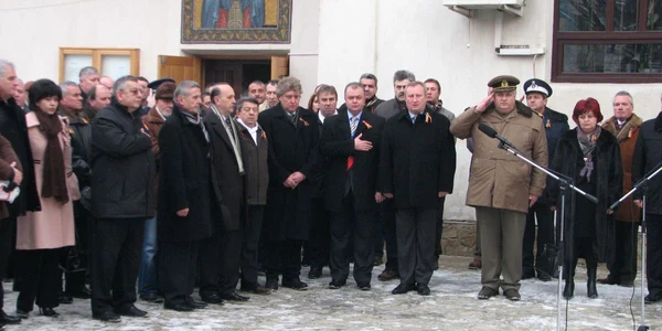 Doar o parte din oficialităţi au participat la ceremonie