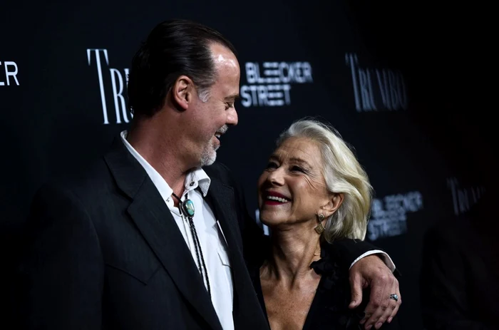 Helen Mirren cu regretatul Rio Hackford. Foto: Profimedia