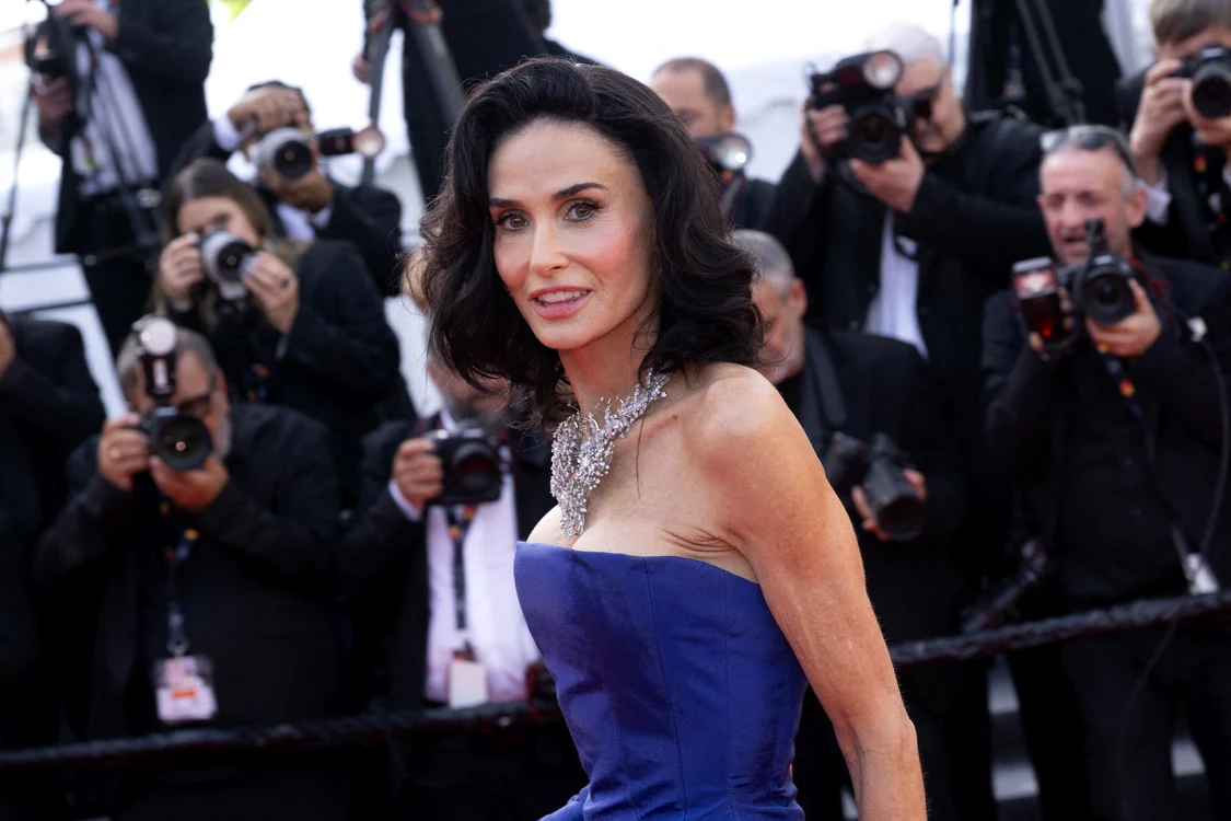 Demi Moore, schimbare completă de look pe covorul roșu de la Cannes, Profimedia (4) jpg
