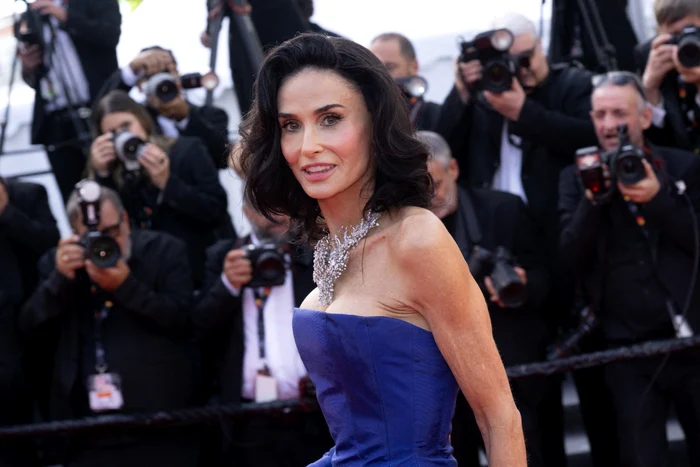 Demi Moore, schimbare completă de look pe covorul roșu de la Cannes, Profimedia (4) jpg
