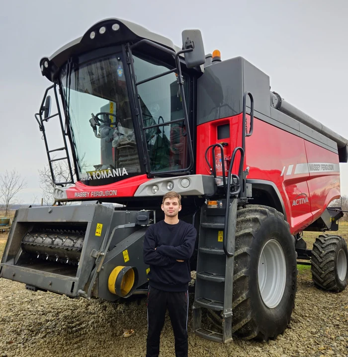 Andrei-Cristi Poncu, inginer agronom  Sursa foto: USV Iași