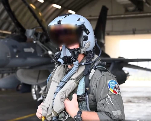 pilotul care a doborat dronele rusesti captura video MApM jpg