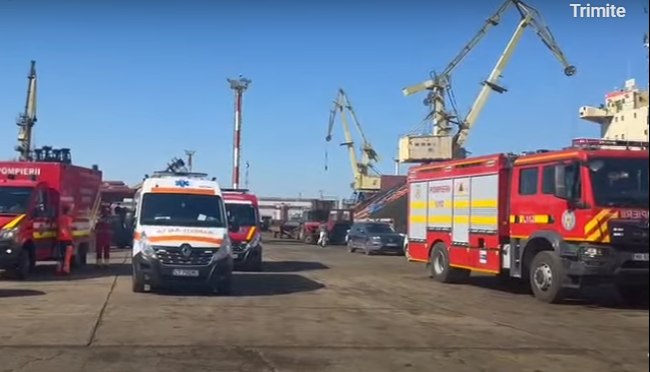4 români morți în incendiul de la Șantierul Naval Midia. Reacții urgente. 4 români morți în incendiul de la Șantierul Naval Midia. Reacții urgente.