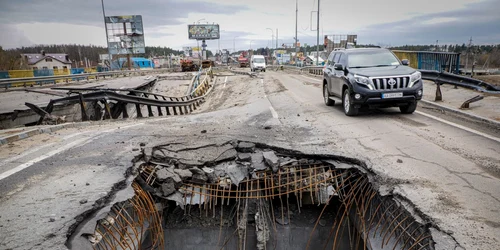 Război în Ucraina - ziua 44 - Hostomel - 8 apr 2022 / FOTO Profimedia