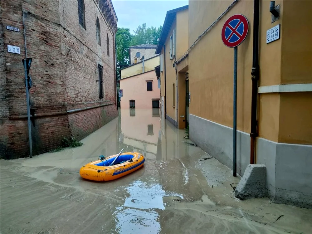 Inundații în Italia