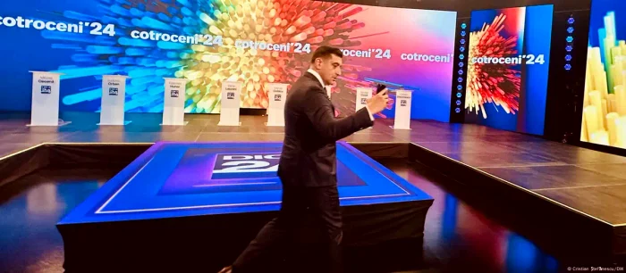 George Simion la dezbaterea candidaților pentru președinție la Digi24