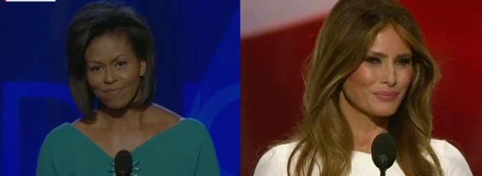 
    Melania Trump a plagiat discursul din 2008 al lui Michelle ObamaFoto: captură video  
