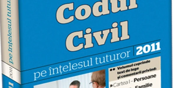 Codul Civil numai cu ziarul "Adevărul"