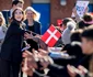 Regina Mary în vizită la Pilehaveskolen pe 17 martie 2025 în Vallensbaek, Danemarca, GettyImages 