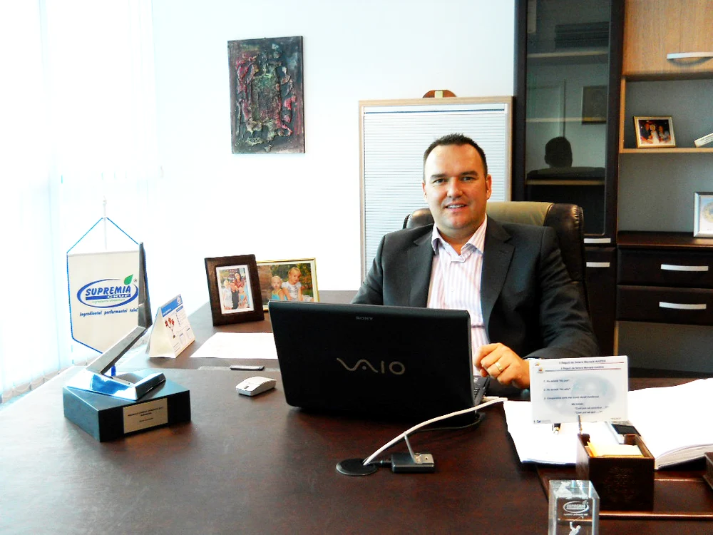 Hugo Bara Levente, managerul Supremia Grup Alba Iulia