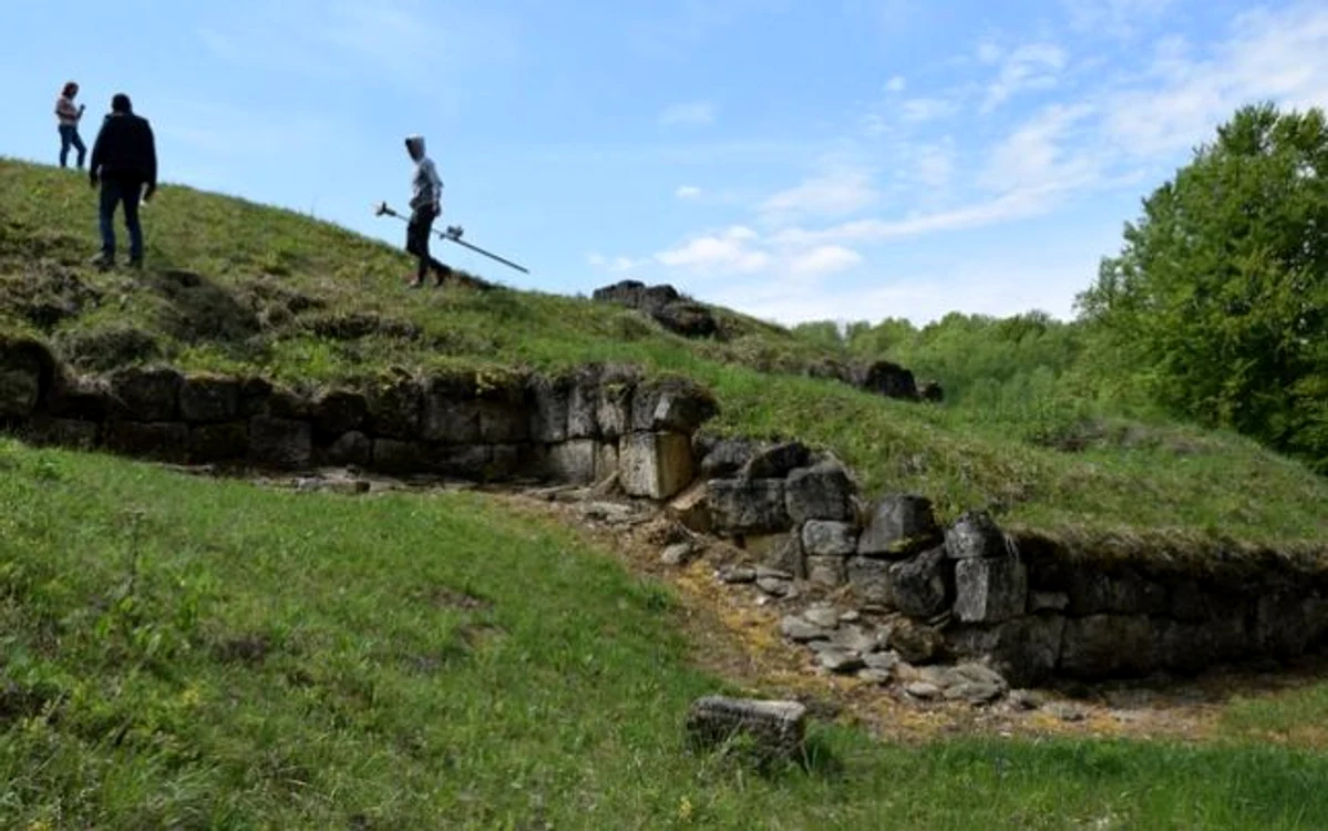 Cetatea Blidaru. FOTO: CJ Hunedoara.