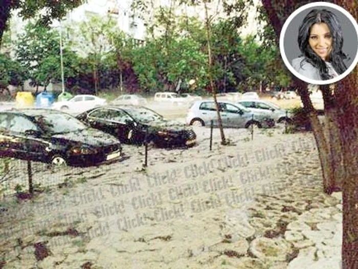 Str. 11 Iunie: Autobuzele şi tramvaiele au circulat prin apa de 50 cm adâncime (FOTOGRAFII: SEVER GHEORGHE, ROBERTO SĂLCEANU)