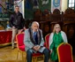 Ion Țiriac, alături de nașa Gabriela Szabo, la biserică Sursa Ștefan Ovidiu