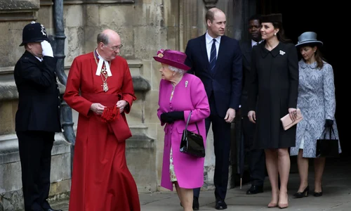 The Royal Family Attend Easter Service At St George's Chapel, Windsor jpeg