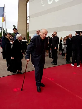 Victor Rebengiuc și-a făcut apariția la 91 de ani / sursa: Paparazzi Click. foto: blitz