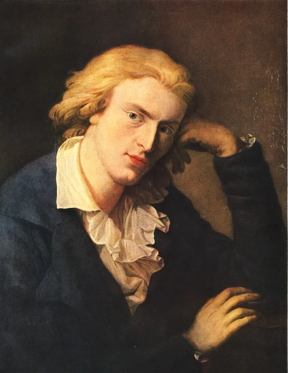 Friedrich von Schiller, portret realizat de Anton Graff. Foto wikipedia