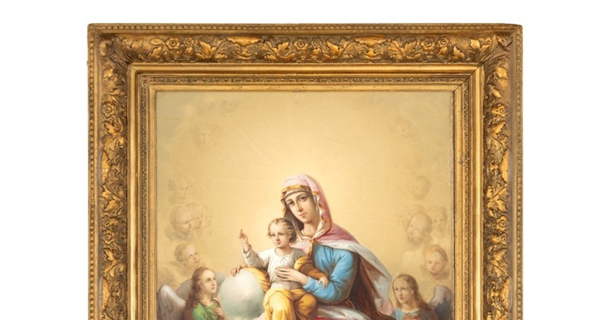 Icoană Grigorescu la licitație la Artmark