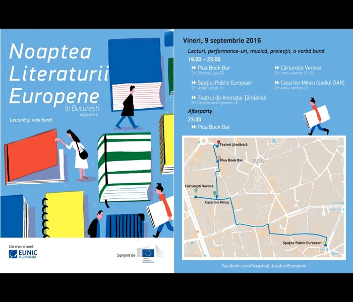 Noaptea Literaturii Europene la București jpeg