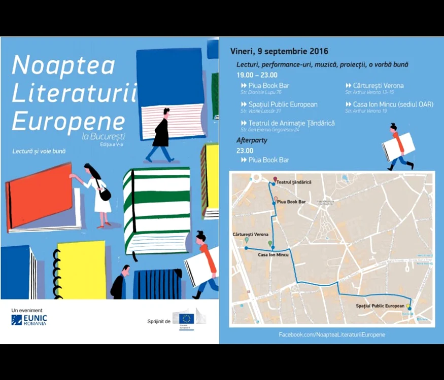 Noaptea Literaturii Europene la București jpeg