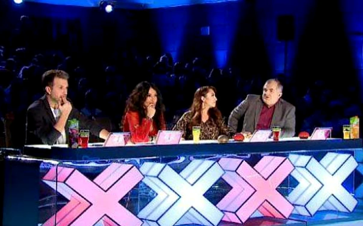 Juriul ''Românii au talent'' este format acum din; Andi Moisescu, Răduleasca, Andra şi Florin Călinescu Foto: captură Pro Tv