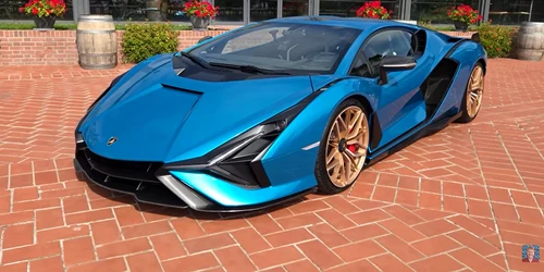 Lamborghini Sián FKP 37, construit în 2019, se afla in colectia unui om din Timisoara foto captura video YT @Shmee150