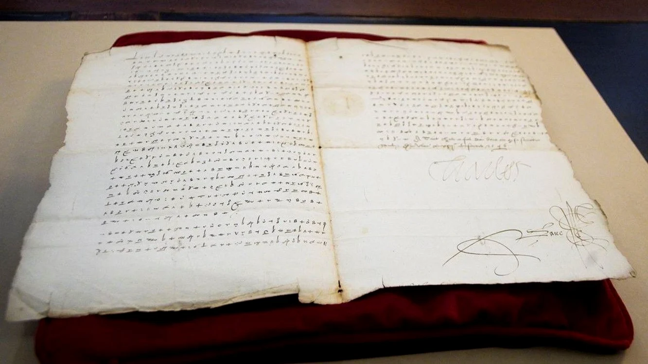 Scrisoarea datează din 1547 / foto: Biblioteca Stanislas