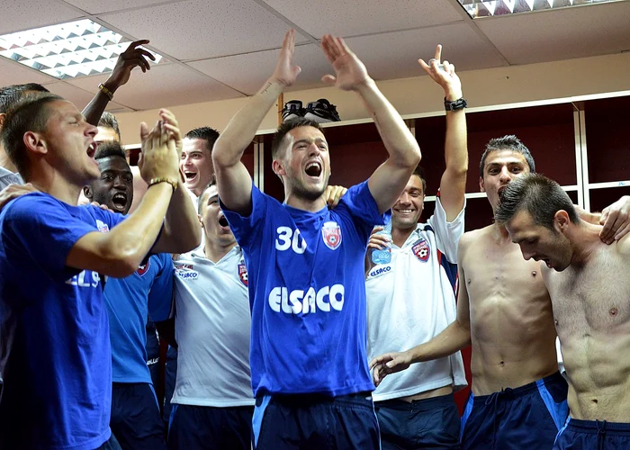 FC Botoşani, liderul din Liga I FOTO Cosmin Iftode