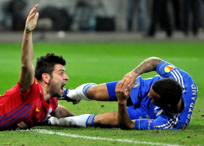 Steaua va disputa joi returul contra lui Chelsea, pe Stamford Bridge FOTO Răzvan Păsărică/Rpressport