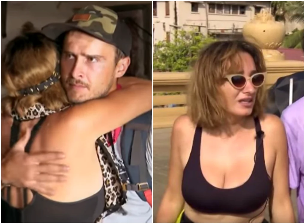 
    Șerban a îmbrățișat-o pe Morodan la Asia Expressfoto: captură TV  