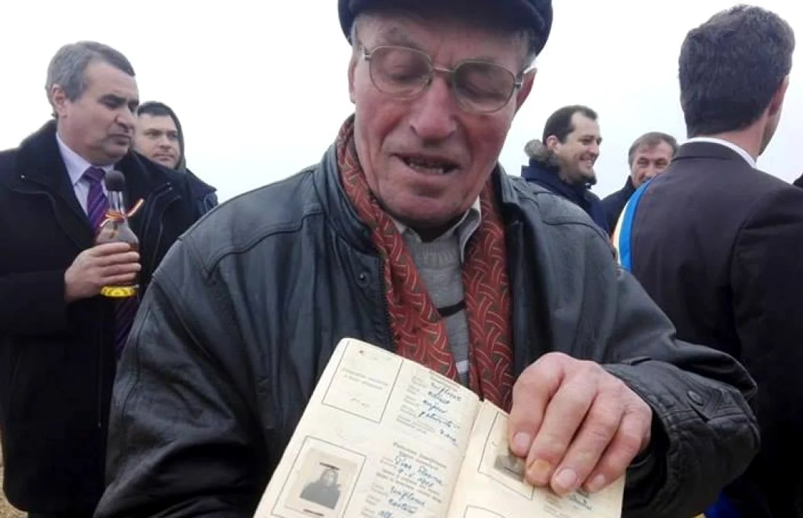Petru Gros, la redeschiderea frontierei FOTO Claudia Untaru