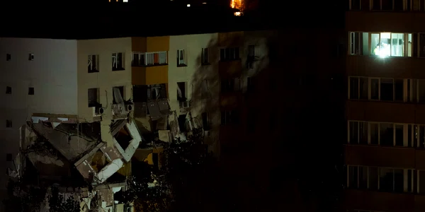 Blocul din Rahova unde a avut loc explozia FOTO Inquam Photos / Pană Tudor
