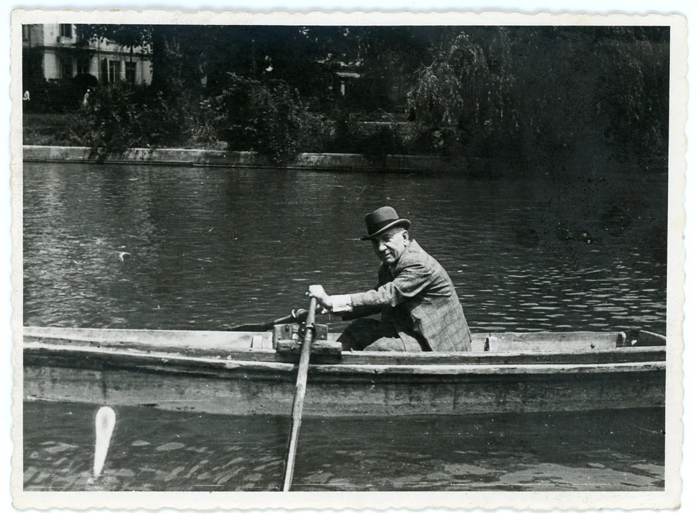 Ultima poză a lui Constantin Tănase înainte să moară, în august 1945. FOTO Teatrul Constantin Tănase