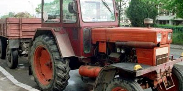 Tractorul era neînmatriculat