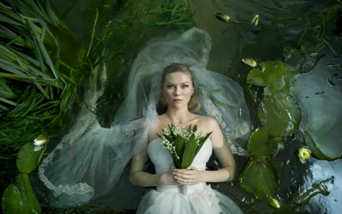 Kirsten Dunst, protagonista peliculei regizate de Lars von Trier FOTO outnow.ch