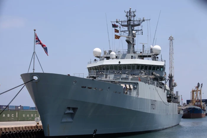 Nava HMS Echo a Marinei Regale Britanice FOTO EPA-EFE