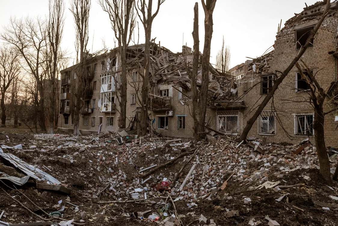 Imagini din Avdiivka FOTO Profimedia