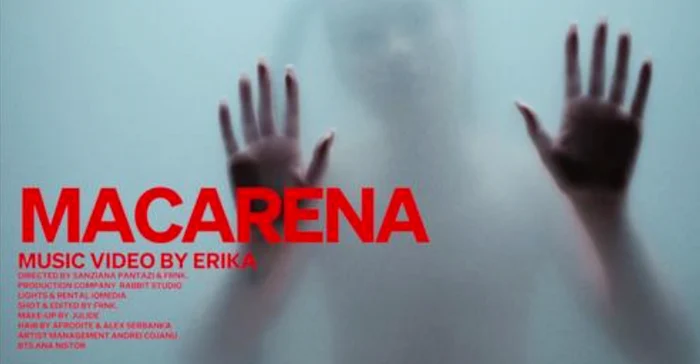 Imagine din melodia Macarena a Erikăi Isac SURSA captură video
