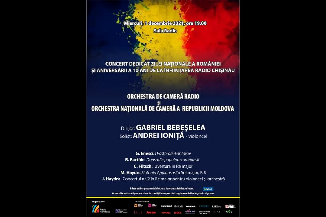Muzicieni din România și Republica Moldova, reuniți în premieră pe scena Sălii Radio jpeg