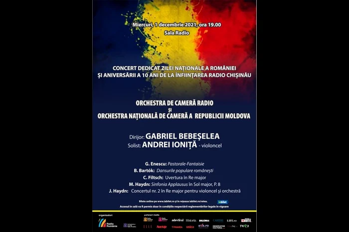 Muzicieni din România și Republica Moldova, reuniți în premieră pe scena Sălii Radio jpeg