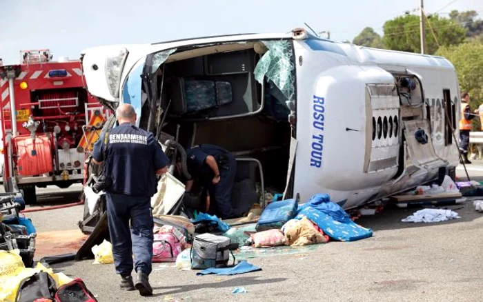 Accident autocar în Franţa