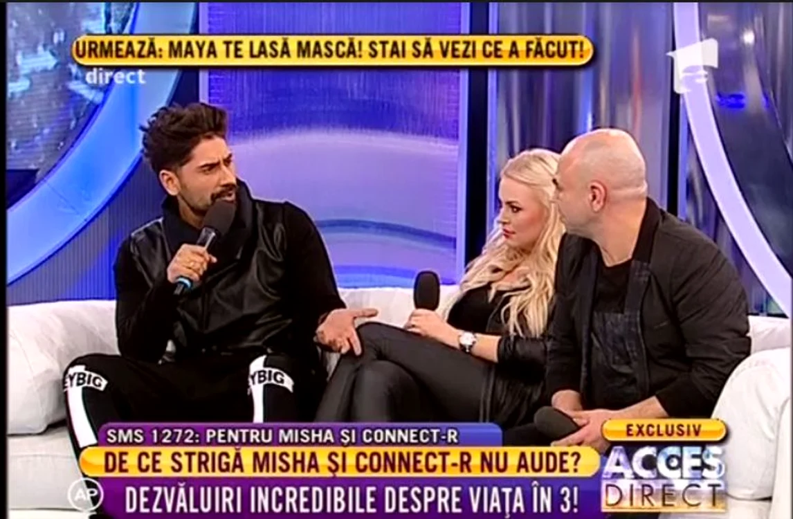 Connect-R şi Misha au prezentat în platoul emisiunii Acces Direct de luni