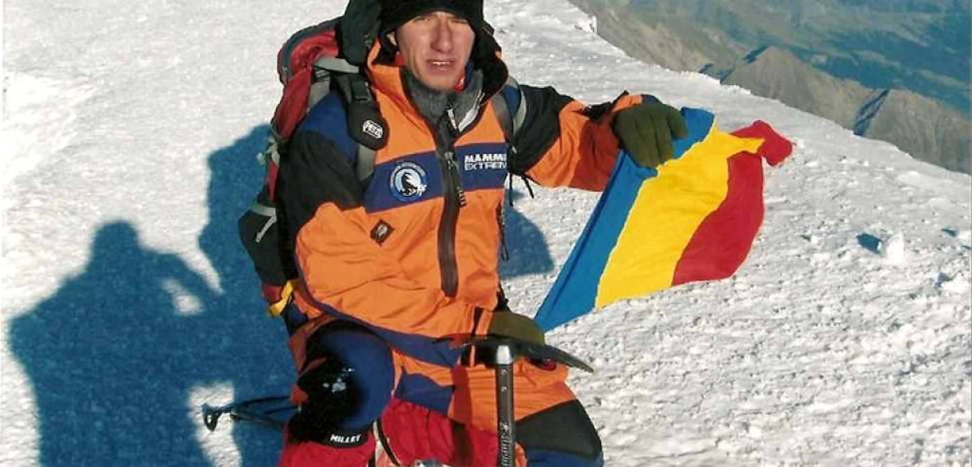 Cătălin Berenghi este, la rândul lui, un alpinist experimentat FOTO Facebook