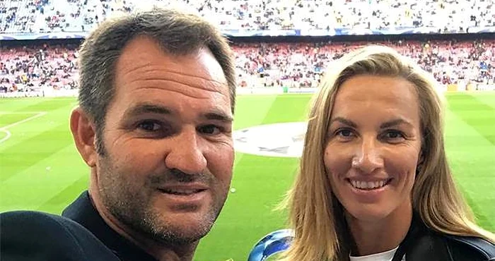 Carlos Martinez și fosta sa elevă, Svetlana Kuznetsova. Foto Facebook